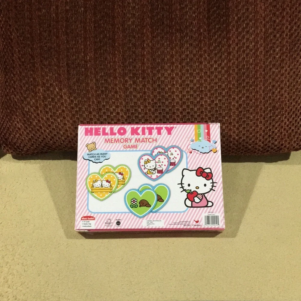 ❣️ HELLO KITTY ❣️ COLLECTION BY SANRIO SUPER FUN COLORFUL MEMORY MATCH GAME .